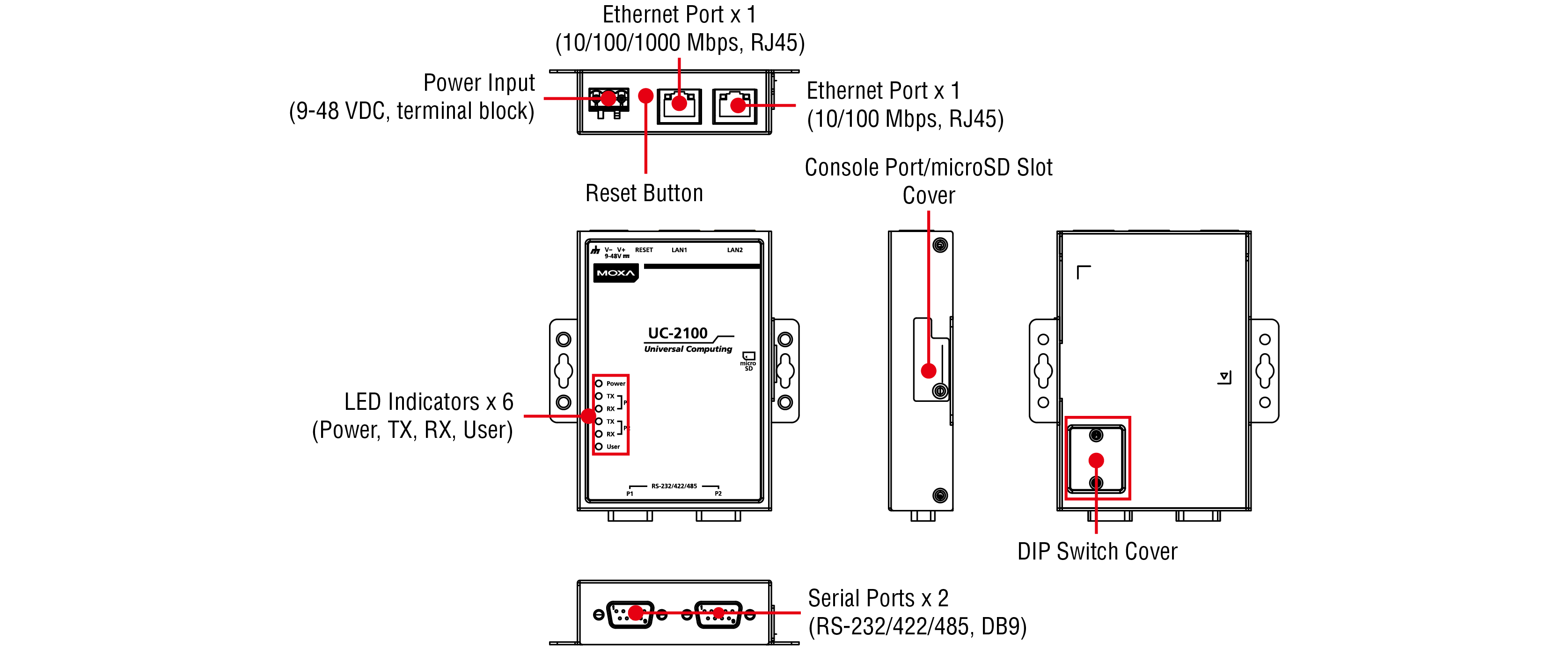 UC-2112-T-LX - Industrial PC (Moxa) - Applied Industrial Automation