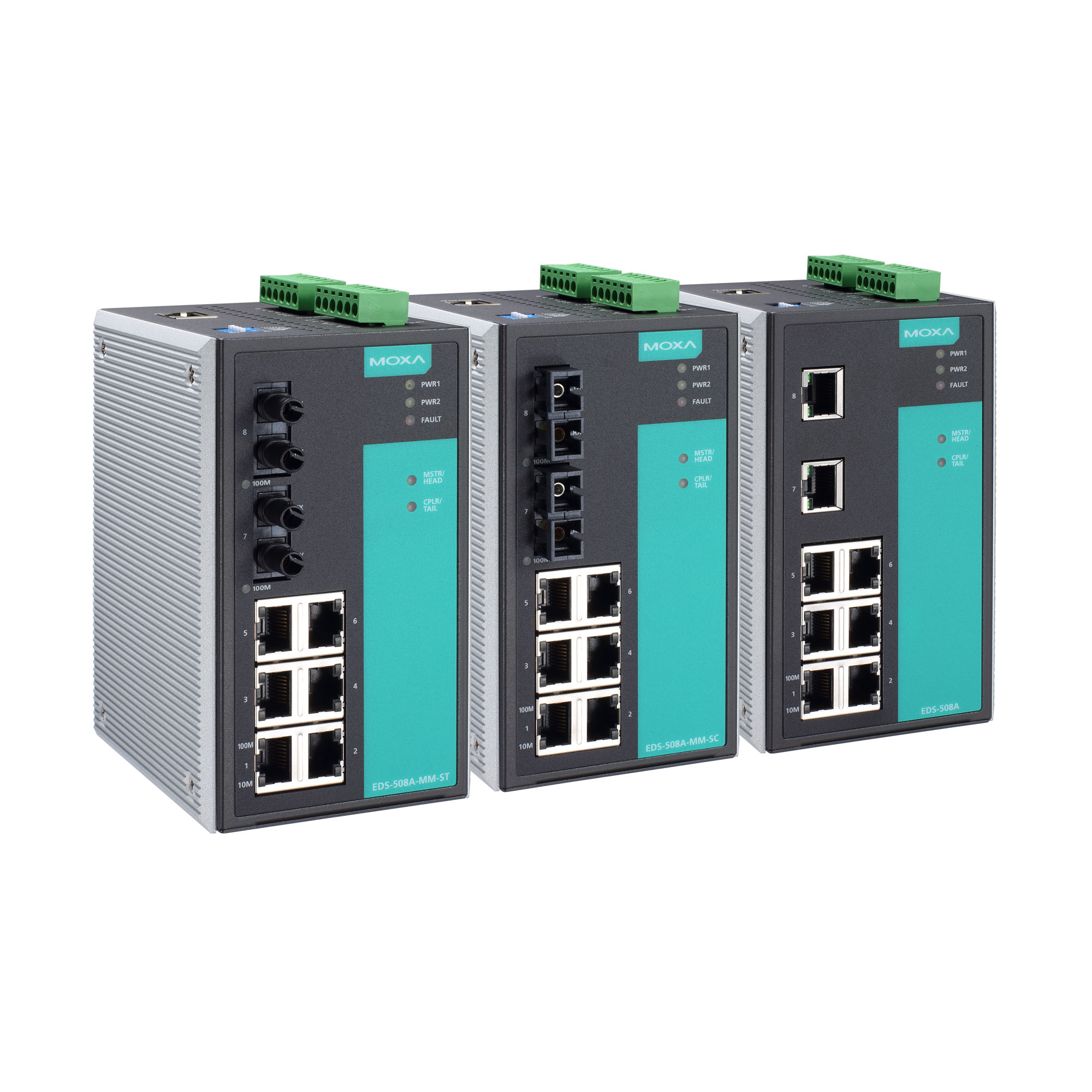 EDS508A Series Layer 2 Managed Switches MOXA