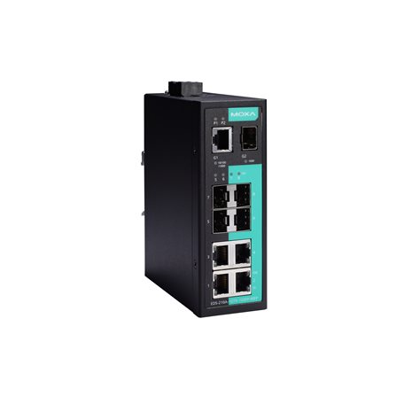 12 network switch port EDS  Unmanaged   Series Switches 210A  MOXA