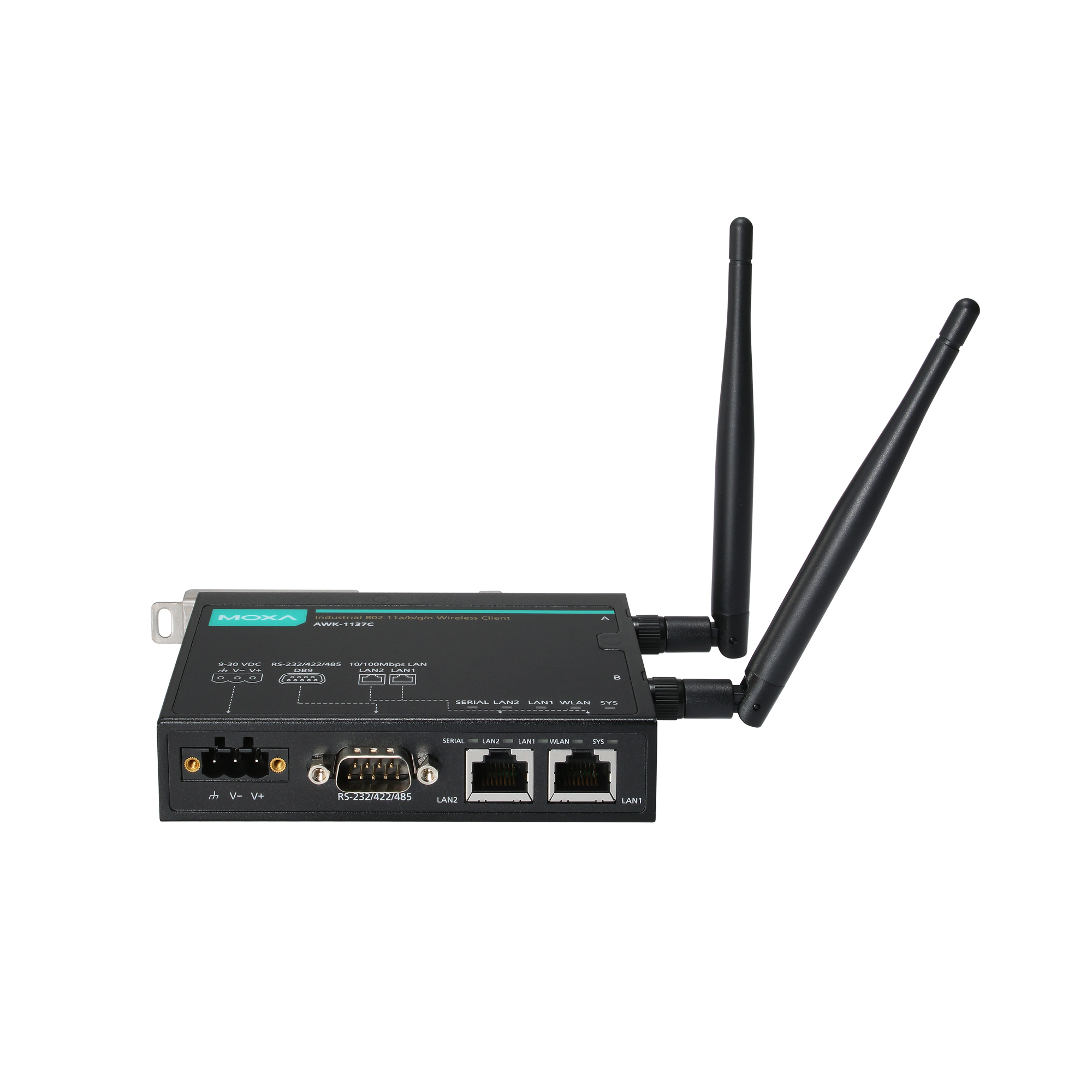 AWK1137C Series WLAN AP/Bridge/Client MOXA