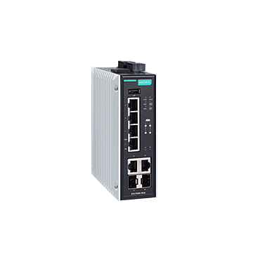 EDS-P506E-4PoE 4FE+4GE with 4-port 60W PoE+ Switches