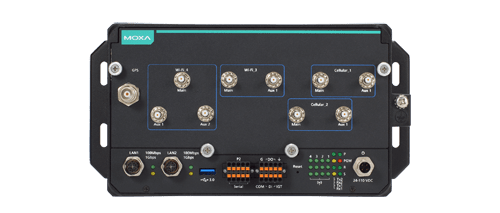 UC-8580 Vehicle-to-Ground Computing Platform with Multiple WWAN Ports 